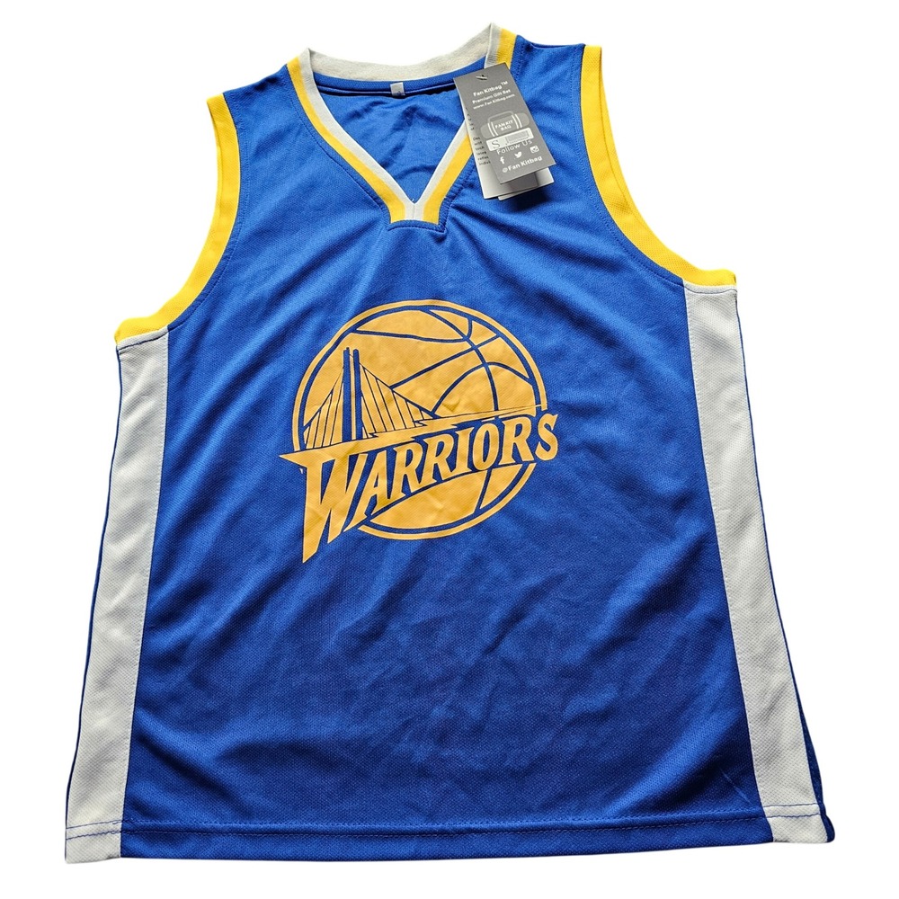 Golden State Warriors Fan Kitbag Jersey Small Blue NBA Basketball Slvless 4745
